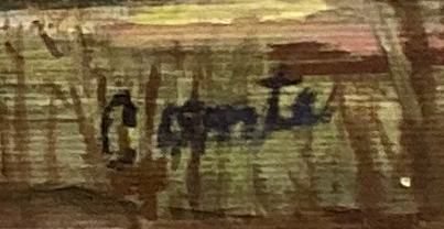Signature de l’artiste